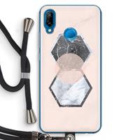 CaseCompany Creatieve toets: Huawei P20 Lite Transparant Hoesje met koord