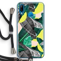 CaseCompany Fantasie jungle: Huawei P20 Lite Transparant Hoesje met koord