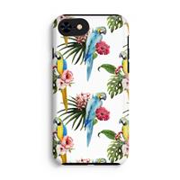 CaseCompany Kleurrijke papegaaien: iPhone 7 Tough Case