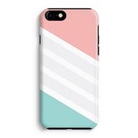 CaseCompany Strepen pastel: iPhone 7 Tough Case