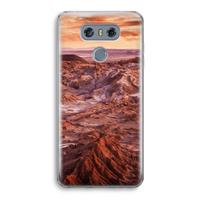CaseCompany Mars: LG G6 Transparant Hoesje