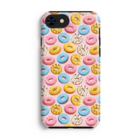 CaseCompany Pink donuts: iPhone 7 Tough Case