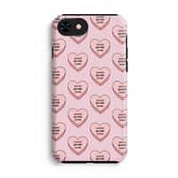 CaseCompany Chicks before dicks: iPhone 7 Tough Case