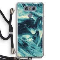 CaseCompany Dreaming About Whales: LG G6 Transparant Hoesje met koord