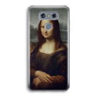 CaseCompany Mona Lisa: LG G6 Transparant Hoesje