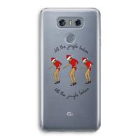 CaseCompany Jingle Ladies: LG G6 Transparant Hoesje