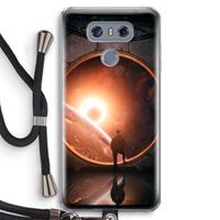 CaseCompany Ephemeral: LG G6 Transparant Hoesje met koord