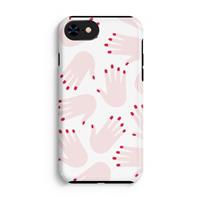 CaseCompany Hands pink: iPhone 7 Tough Case