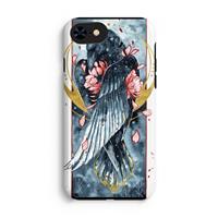 CaseCompany Golden Raven: iPhone 7 Tough Case