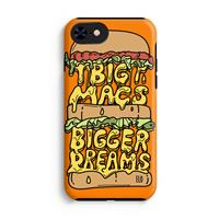 CaseCompany Big Macs Bigger Dreams: iPhone 7 Tough Case