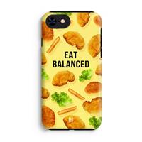 CaseCompany Eat Balanced: iPhone 7 Tough Case