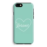 CaseCompany Forever heart pastel: iPhone 7 Tough Case
