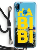 CaseCompany Habibi Majorelle : Huawei P20 Lite Transparant Hoesje met koord