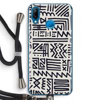 CaseCompany Marrakech print: Huawei P20 Lite Transparant Hoesje met koord