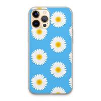 CaseCompany Margrietjes: iPhone 13 Pro Max Transparant Hoesje