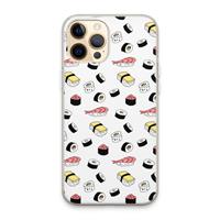 CaseCompany Sushi time: iPhone 13 Pro Max Transparant Hoesje