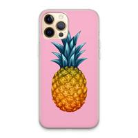 CaseCompany Grote ananas: iPhone 13 Pro Max Transparant Hoesje
