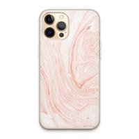 CaseCompany Peach bath: iPhone 13 Pro Max Transparant Hoesje