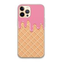 CaseCompany Ice cream: iPhone 13 Pro Max Transparant Hoesje