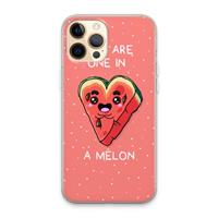 CaseCompany One In A Melon: iPhone 13 Pro Max Transparant Hoesje