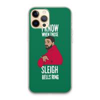 CaseCompany Sleigh Bells Ring: iPhone 13 Pro Max Transparant Hoesje