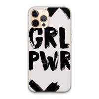 CaseCompany Girl Power #2: iPhone 13 Pro Max Transparant Hoesje