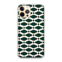 CaseCompany Moroccan tiles: iPhone 13 Pro Max Transparant Hoesje