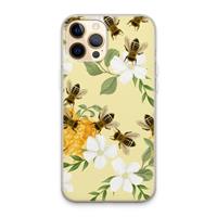 CaseCompany No flowers without bees: iPhone 13 Pro Max Transparant Hoesje