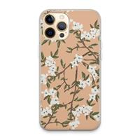 CaseCompany Blossoming spring: iPhone 13 Pro Max Transparant Hoesje