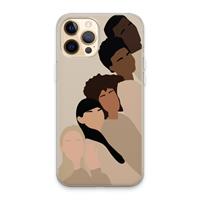 CaseCompany Sweet creatures: iPhone 13 Pro Max Transparant Hoesje