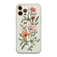 CaseCompany Hello bloemen: iPhone 13 Pro Max Transparant Hoesje