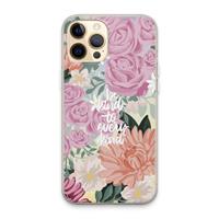 CaseCompany Kindness matters: iPhone 13 Pro Max Transparant Hoesje