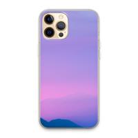 CaseCompany Sunset pastel: iPhone 13 Pro Max Transparant Hoesje