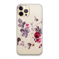 CaseCompany Mooie bloemen: iPhone 13 Pro Max Transparant Hoesje