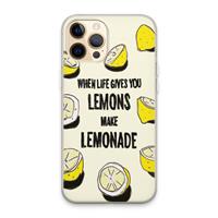 CaseCompany Lemonade: iPhone 13 Pro Max Transparant Hoesje