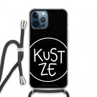 CaseCompany KUST ZE: iPhone 13 Pro Max Transparant Hoesje met koord