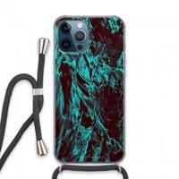 CaseCompany Ice Age: iPhone 13 Pro Max Transparant Hoesje met koord