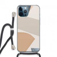 CaseCompany Formo: iPhone 13 Pro Max Transparant Hoesje met koord