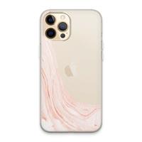 CaseCompany Peach bath: iPhone 13 Pro Max Transparant Hoesje