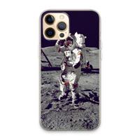 CaseCompany Spaceman: iPhone 13 Pro Max Transparant Hoesje