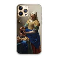 CaseCompany The Milkmaid: iPhone 13 Pro Max Transparant Hoesje