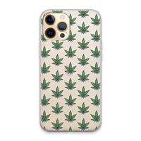 CaseCompany Weed: iPhone 13 Pro Max Transparant Hoesje