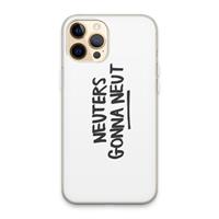 CaseCompany Neuters: iPhone 13 Pro Max Transparant Hoesje