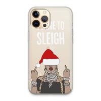 CaseCompany Came To Sleigh: iPhone 13 Pro Max Transparant Hoesje
