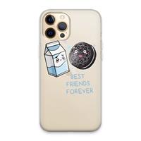 CaseCompany Best Friend Forever: iPhone 13 Pro Max Transparant Hoesje