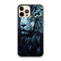 CaseCompany Darkness Lion: iPhone 13 Pro Max Transparant Hoesje