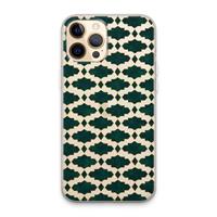 CaseCompany Moroccan tiles: iPhone 13 Pro Max Transparant Hoesje