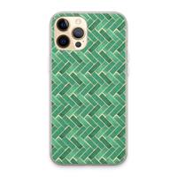 CaseCompany Moroccan tiles 2: iPhone 13 Pro Max Transparant Hoesje