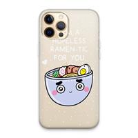 CaseCompany I'm A Hopeless Ramen-Tic For You: iPhone 13 Pro Max Transparant Hoesje