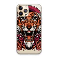 CaseCompany Tiger and Rattlesnakes: iPhone 13 Pro Max Transparant Hoesje
